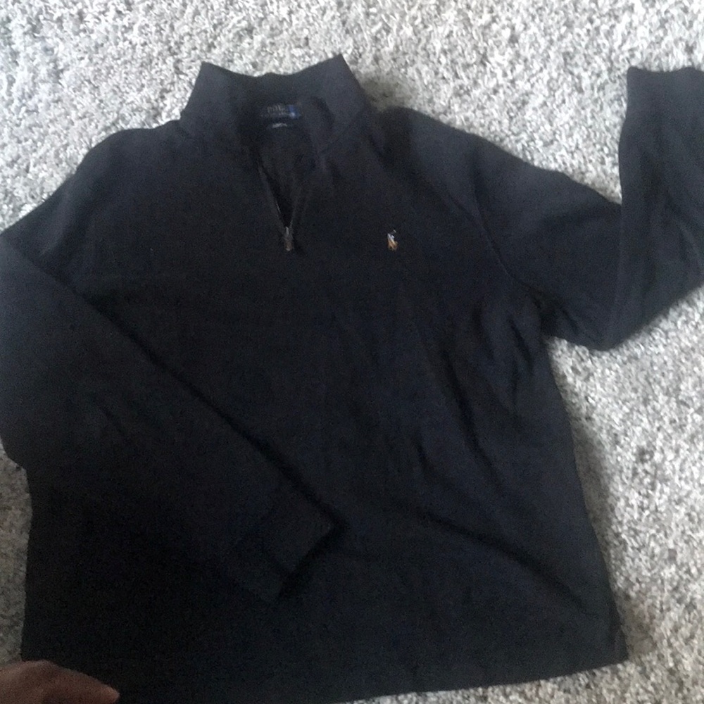 Polo men’s half zip sweater